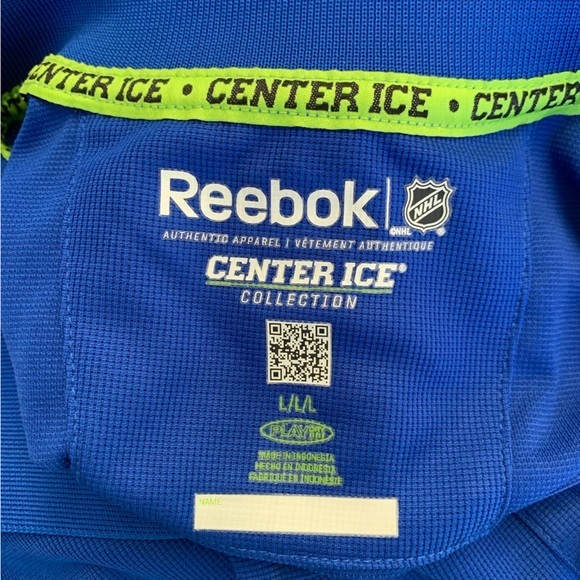 New York Islanders REEBOK CENTER ICE COLLECTION NHL Polo Shirt, Mens’ L… - Picture 11 of 12